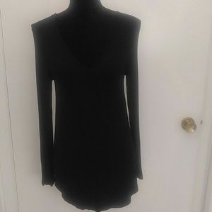 Pink Republic Black Keyhole Back Top